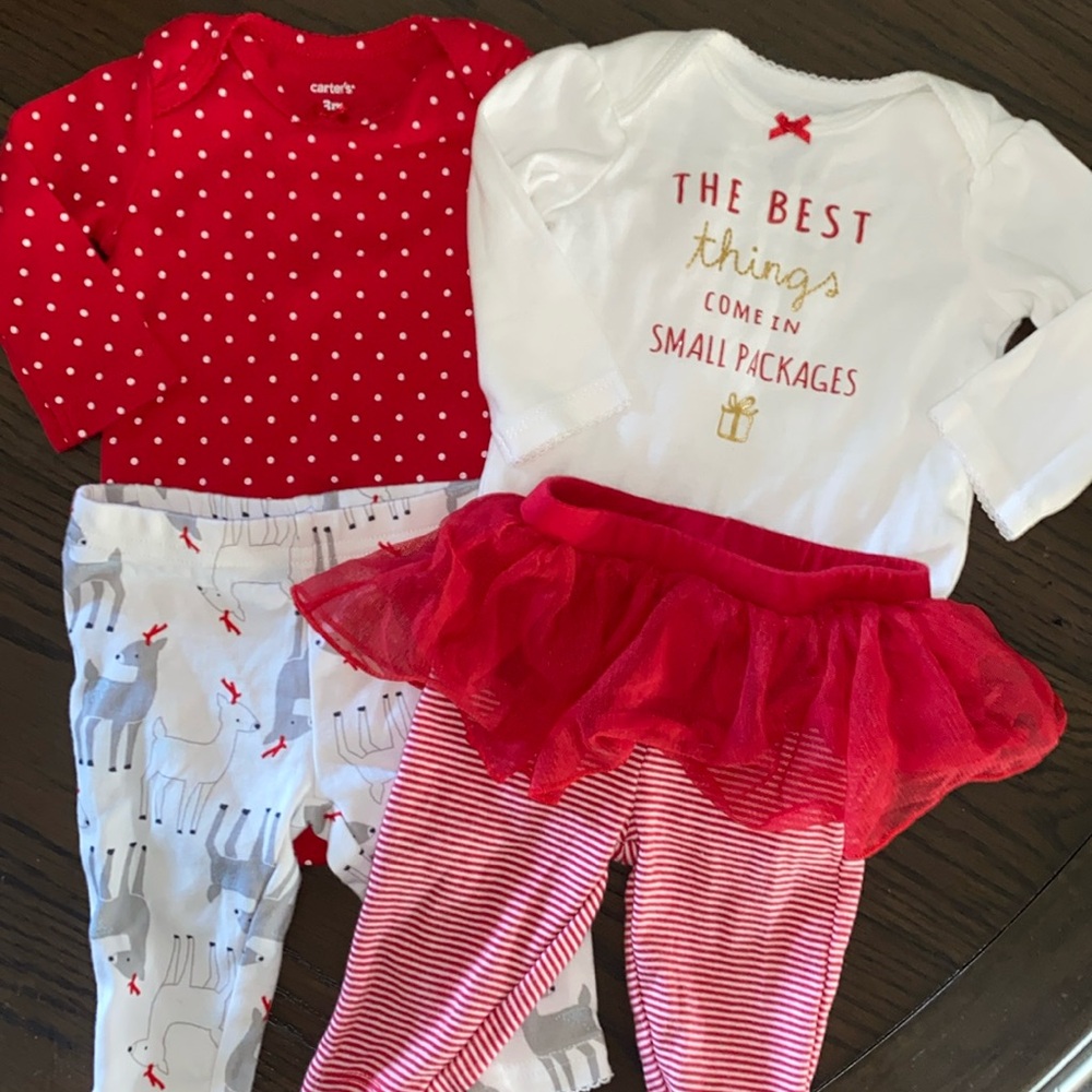 Christmas outfits baby girl